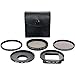 Filter Set for GoPro HERO3+ and HERO4 - Filter Kit Includes: Ultraviolet (UV), Circular Polarizer (CPL), Neutral-Density ND8 Filters - 52mm Adapter for Naked Camera + an Adapter for The Housing