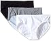 Hanes Ultimate Women's 3-Pack Smooth Tec Hi-Cut Panties, White/Black/Grey Divine/Basic Black Stripe/White, 7