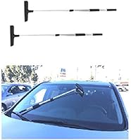 3 Set UI PRO TOOLS Extendable Up to 36 Inches Pole Telescopic Handle Squeegee Window Glass Cleaner Car Auto Truck Windshield Squeegee
