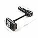 Perbeat BT67 Car FM Receiver Transmitter Bluetooth Handsfree Car Kit for iPhone/Android with USB Charging port and remote control, USB/SD card (Black)