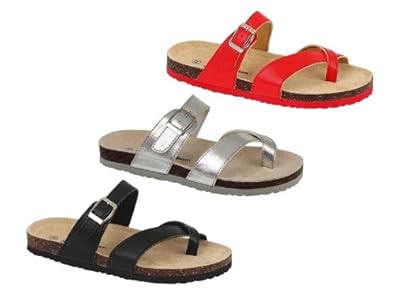 strappy footbed sandals