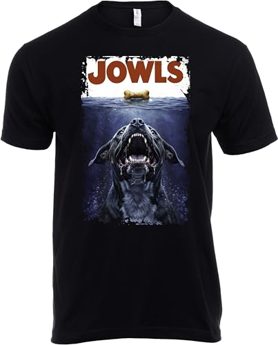 Pitbull Jowls Funny Dog Dad T-Shirt - Pittie Pit Pittbull Dog Owner Humor Joke Gift Novelty Tee Shirt for Men - (Men,XS) at Amazon