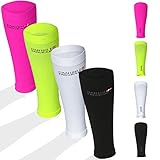 Graduated Calf Compression Sleeves by DANISH ENDURANCE, for Men & Women, Boost Performance, Stamina, Circulation & Recovery, Sports, Running, Nurses, Shin Splints, Flight, Travel, Pregnancy. 1 pair