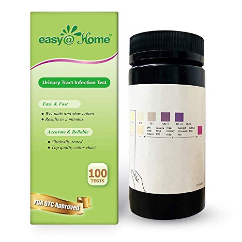 EasyHome 100 Tests/Bottle Urinary Tract Infection UTI Test Strips