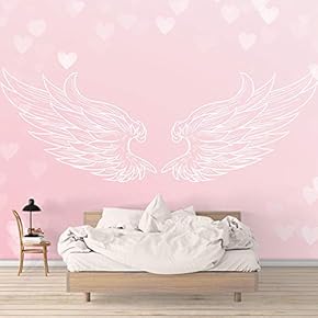 Wall Murals for Bedroom Beautiful Pictures Collection Panda Wings Removable Wallpaper Peel and Stick Wall Stickers - 66x96 inches