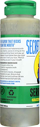 SECRET AARDVARK SERRABANERO GREEN HOT SAUCE, 8 FZ