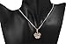 TIDOO Jewelry Womens Queen and Pendant Necklace 3 Lays Rose Gold/Platinum Plated With Austrain Crystals