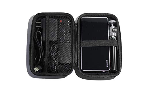 Portable Soft Case for Toumei Mini Smart Projector,Small Carrying Case Travel Bag for Pico Projectors Fits All Accessories