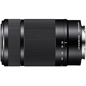 Sony E 55-210mm F4.5-6.3 Lens for Sony NEX Cameras, Black