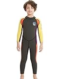 DIVE & SAIL Kid's Wetsuit 2.5mm Neoprene Keep Warm For diving Swimming Canoeing UV Protection