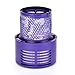 Techypro 2-Pack Dyson V10 Filters Replacement Part Compatible with Dyson Cyclone V10 Animal/Absolute/Motorhead/Total Clean, Compare to Part # 969082-01