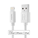 SayWow Lightning to USB Cable (Apple MFi Certified) 6ft/ 1.8m Latest iOS Supported