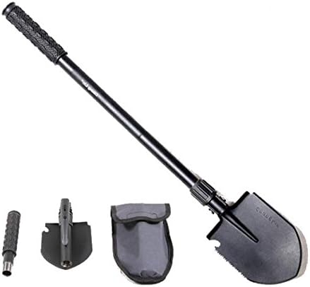 Survival Gear Products Collapsible Shovel and Multi Tool. Lightweight, Compact, and Durable. Perfect for the Car, Backpacking Adventure, Family Camping Trip, or Your Emergency Preparedness Kit.