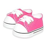 Dolls Shoes - Pink Sneakers Shoes Doll Shoes Fits American Girl Dolls, My Life Doll and other 18 inches Dolls