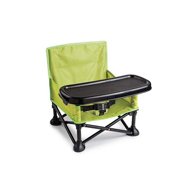 Summer Pop ‘N Sit Portable Booster Chair, Green – Booster Seat for Indoor/Outdoor Use – Fast, Easy and Compact Fold
