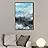 Framed Nordic Style Home Artwork for Living Room Bedroom