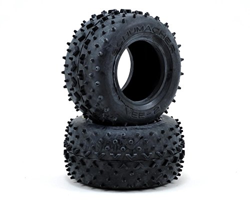 Schumacher "Vee 2" 2.2" 1/10 Truck Rear Tires (2) (Yellow)