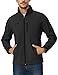 Baleaf Men's Waterproof Windproof Outdoor Softshell Jacket Microfleece Lined