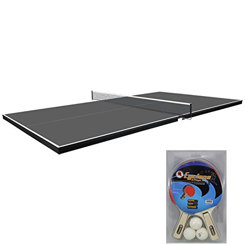 Martin Kilpatrick Ping Pong Table for Billiard Table | Conversion Table Tennis Game Table | Table Tennis Table w/ Warranty | Conversion Top for Pool Table Games | Table Top Games | Ping Pong Table Top, Gray - Thumbnail 2