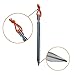 All one tech Pack of 12, 7075 Aluminum Outdoors Tent Stakes Pegs