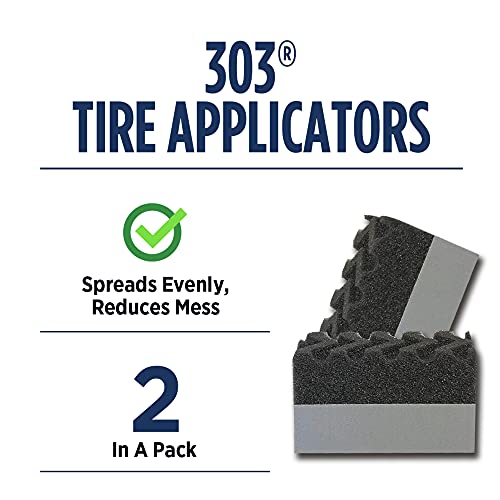 303 Products 39025 Tire Shine/Tire Dressing Applicator Pads Perfect