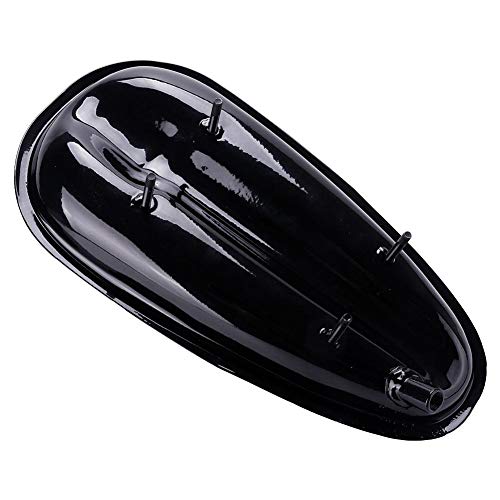 Niome 2.5L Fuel Gas Tank with Cap for 80cc 60cc 49cc Motorized Bicycle Engine