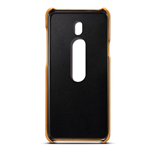 Scheam Sony Xperia XZ3 Wallet Leather Case Protective Durable Durable Protective Case Shell Folio flip Cell Phone Cover Bag Card Slots,Cash Pocket,Orange