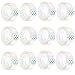 Tape Refill Transparent Tape Refills Rolls for Dispenser, 12 Rolls Clear Tapes 0.7 inches Invisible Tape for Office, Home, School