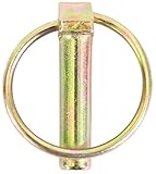 Koch 4020721 Heavy Duty Lynch Pin, 7/16 by 1-1/2-Inch, Black, 2/Bag