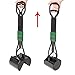 Favorite Foldable Pet Waste Jaw Clamp Scooper, Green