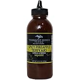 Terrapin Ridge Farms Spicy Pineapple Teriyaki Grill and Wing Sauce – One 15.5 Ounce Squeeze Bottle