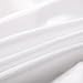 AooHome White Fabric Shower Curtain Liner, Bathroom Curtain with Hooks for Hotel, Waterproof, Weighted Hem, 72 Width x 75 Height Inch