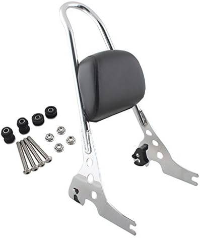 Chrome Detachable Sissy Bar Passenger Backrest For Harley-Davidson Sportster 1200 883