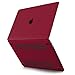 Kuzy Hard Shell Case for 15-inch MacBook Pro with Touch Bar, Wine