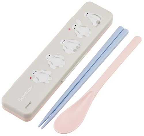 スケーター(Skater) コンビセット 箸 スプーン セット 18cm 日本製 ディズニー ベイマックス sweet CCS3SA-A