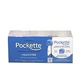 Pockette - European 4-ply Luxury Pocket Tissues (Unscented)