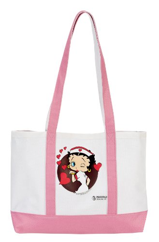 Prestige Medical 705-bhh Large Tote Bag Betty Boop Red Heart