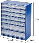 Draper 30 Compartment Storage Cabinet Multi Drawer Garage Steel Frame view 3