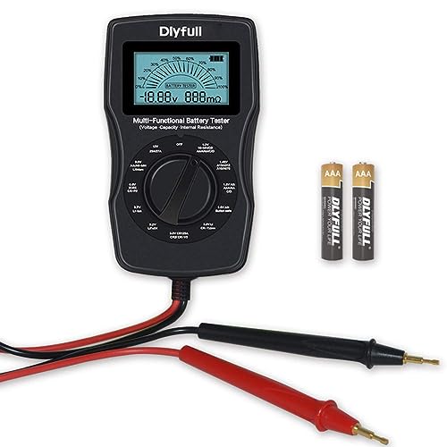 Dlyfull Universal Battery Tester LCD Display