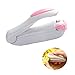 OMGOD Mini Bag Heat Sealer Capper, Plastic Bag Sealing Machine, Reseals Impulse Sealer Cereal Bags Snack Food Saver Storage and Creates Airtight Containers, Make Food Fresh