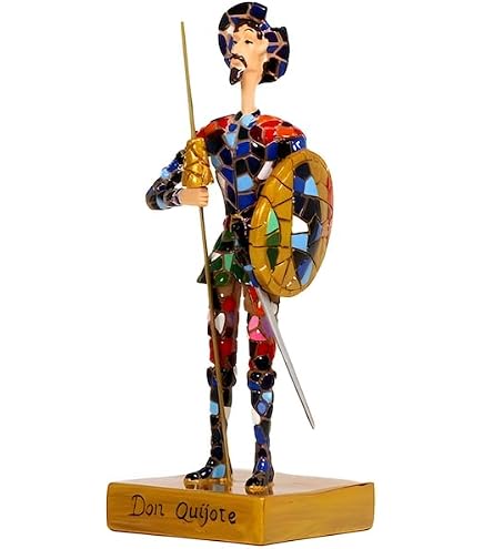 Amazon.com: LLADRÓ Don Quixote Standing Up Figurine. Porcelain