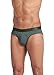 Jockey Men's Underwear Lightweight Travel Microfiber Brief, Thyme, M