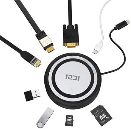 Amazon Usb Cハブ Iczi 8 In 1多機能lanハブ Hdmi Vga Usb 3 0 2 Tf Sdカードリーダー Usb Type C ポート付き Pd充電ポート付き 高速データー伝送 1台8役 Typec 変換アダプター Usb C Hub Type C Adapter 超小型 軽量設計 Macbook Pro Chromebook Samsung Galaxy S8