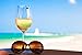 Swarovski Crystal Magnetic Drink Markers & Wine Charm Tags for Stemless Glasses, Beer Mugs, Champagne Flutes & More - Set of 6 Floral Colors