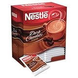 Instant Hot Cocoa Mix, Dark Chocolate, .71oz, 50/Box