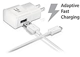 Tablet S 10.5 Adaptive Fast Charger Micro USB 2.0 Cable Kit! True Digital Adaptive Fast Charging uses dual voltages for up to 50% faster charging!
