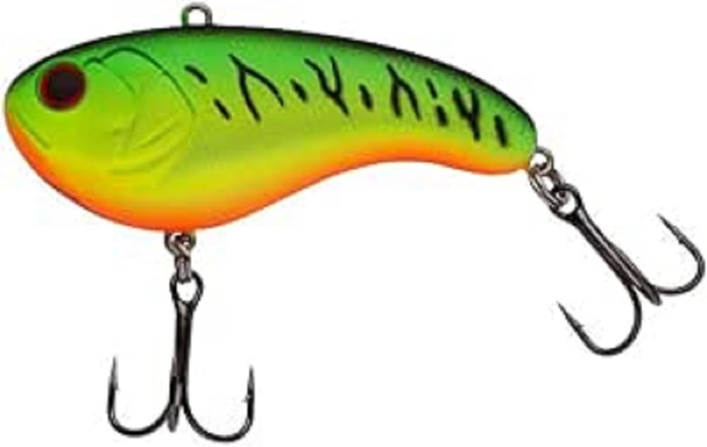 Berkley Flatt Shad, Fishing Hook, Hard Lures, PredatorFishing, Perch, Pike, Zander, Unisex, UV Tiger, 20g | 66mm