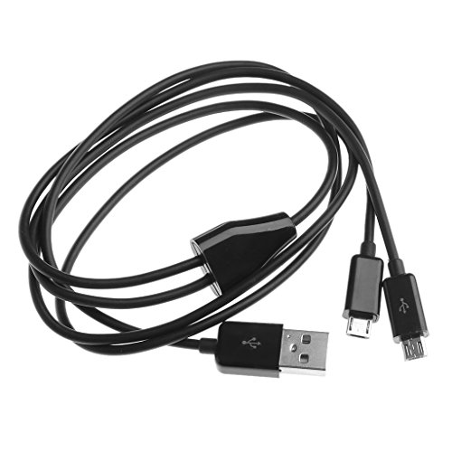 Itlovely Portable USB 2.0 Type A Male to Dual Micro USB Male Splitter Y Charging Data Cable - Thumbnail 7