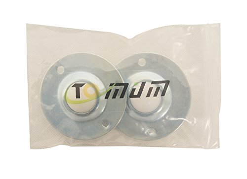 TOMUM 6PCS of Set CY-25B 1" Nylon Ball Transfer Bearing Unit Table Conveyor Roller Ball for Transmission, Furniture, Wheelchair - Thumbnail 4