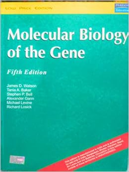 Molecular Biology Of The Gene James D Watson Et Al 9788129703903 Books Molecular Biology Of The Gene James D Watson Et Al 9788129703903 Books